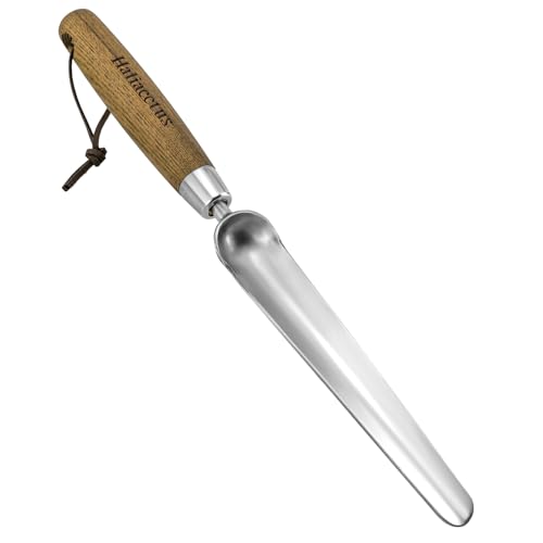 Haliaeetus Widger Seedling Tool, 13.8'' Narrow Garden Trowel for Repotting - size: 13.8'' Seeding Shovel