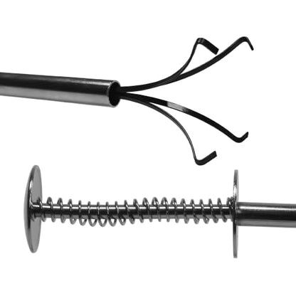 24-Inch Flexible Grabber Claw Tool with Mechanical Fingers for Small Parts - style: 24 IN