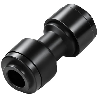 1/4 Inch Drip Irrigation Coupling Fittings, 22 Pieces Push-to-fit Coupling Connectors for 1/4" Irrigation Tubing Leak Free Drip Line Coupler Parts for Garden Lawn Irrigation System - size: 1/4" Push to Connect Coupling