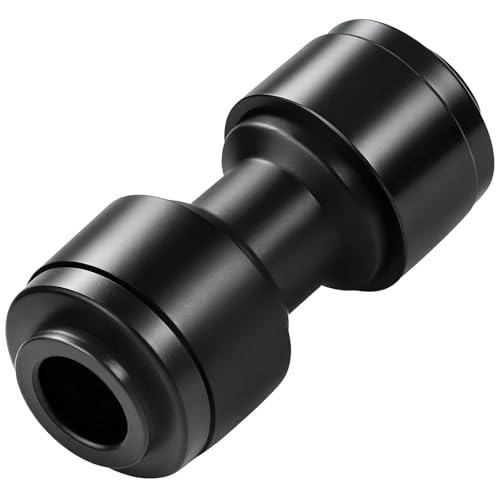 1/4 Inch Drip Irrigation Coupling Fittings, 22 Pieces Push-to-fit Coupling Connectors for 1/4" Irrigation Tubing Leak Free Drip Line Coupler Parts for Garden Lawn Irrigation System - size: 1/4" Push to Connect Coupling