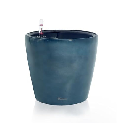Dexceder 9x8 Self Watering Planter (Grayish Green Gradient) - color: Grayish Green, size: 9x8