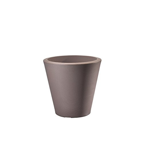 Crescent Garden A113546A Rotational Molded Madison Planter, Lavender, 14" - color: Lavender, size: 14"
