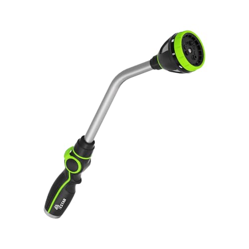 Watering Wand Heavy Duty,15-Inch Long Hose Nozzle Sprayer - size: 15 Inch