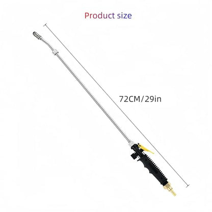 29" Sprayer Wand, Adjustable Stainless Steel Spray Wands for Garden Hose