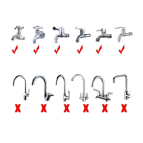 3M/9.84ft Sink Spray Hose, Portable Faucet Sprayer Handheld Faucet Shower - color: White - 3M/9.84ft