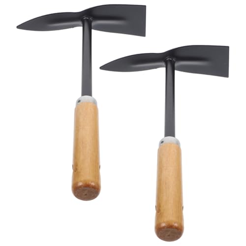 2 Pack Garden Trowel Hand Trowel for Planting Digging Weeding Transplanting and Loosening Soil Ergonomic Handle Small Shovels for Gardening Patio and Outdoor Use