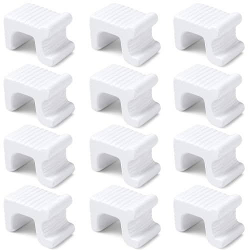 LemonRoad 12 Set Terra Cotta Cement Pot Feet for Outdoor Planters,White - color: White