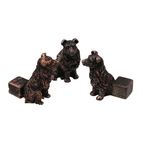 Decorative Dog Shaped Planter Feet, Mini Animal Figurines Ornaments, Plant Pot Support Feet