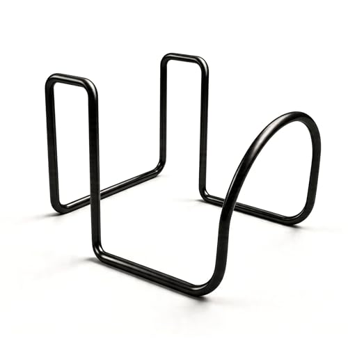 Heavy Duty Garden Hose Holder for Fence, Fits 0.75"-1.25" Railings