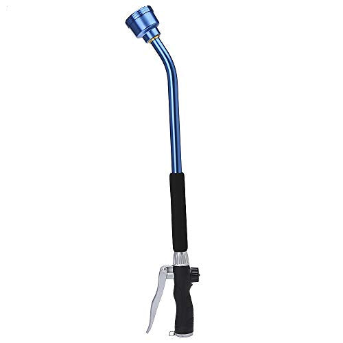 GREEN MOUNT Watering Wand, 24 Inches Sprayer Wand with Superior Stainless Head, Perfect for Hanging Baskets, Plants, Flowers, Shrubs, Garden and Lawn, Blue - color: Blue