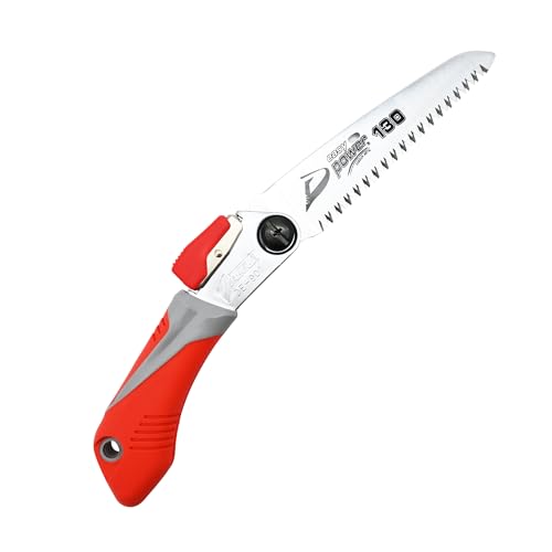 TONMA 5" Pocket Folding Saw, Made in Korea, 130mm Medium Teeth - size: 5 inches (130mm)