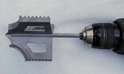Garden Groomer - Soil Tiller, Weed Remover, Soil Digger, Auger, Drill Attachment for Gardening