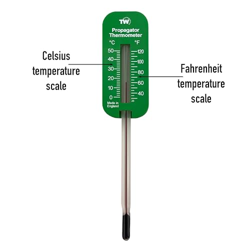 Garden Soil Thermometer Probe - Easy to Use Propagator Temperature Probe