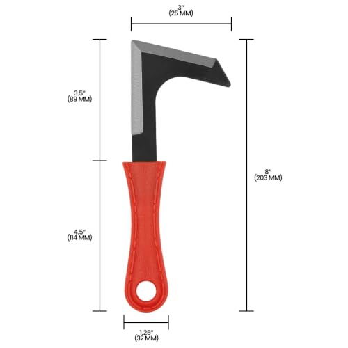 Zenport K111 Crack Weeder, Driveway, Side-Walk Weeding Tool, Orange - 10 Pack - color: Orange