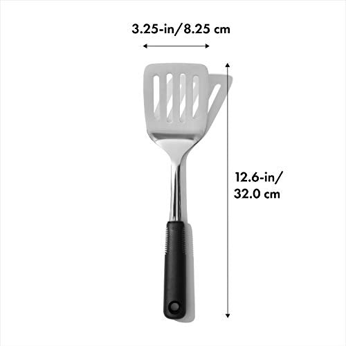 OXO Good Grips Stainless Steel Turner, Cooking Spatula, Heat Resistant - style: Turner