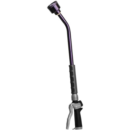 RESTMO 24 Inches Long Watering Wand for Garden Hose, Full Shower Spray Wand - color: Purple