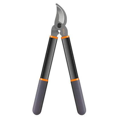 18" Bypass Loppers for Gardening,Tree Trimmer with 1.5" Cutting Capacity - size: 18''