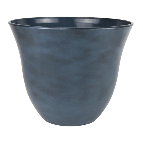 13" Honeysuckle Planter in Blue Jean - color: Blue Jean, size: 13"