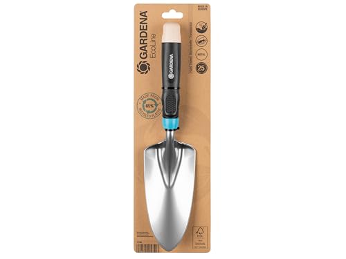 Gardena Ecoline Hand Trowel: for Planting and repotting, Ergonomic Handle, Protected Against Corrosion, Made from Recycled Materials (17700-20) - style: EcoLine Hand Trowel