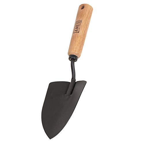 AMES 2446100 Tempered Steel Hand Trowel with Wood Handle, 13-Inch - style: Wood Handle Hand Trowel