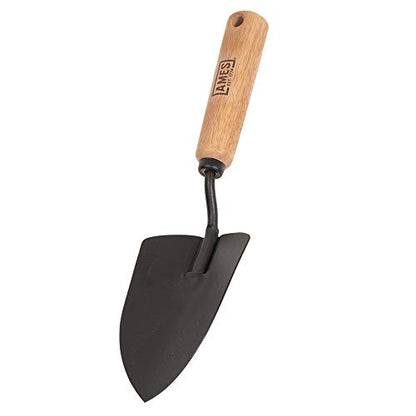 AMES 2446100 Tempered Steel Hand Trowel with Wood Handle, 13-Inch - style: Wood Handle Hand Trowel