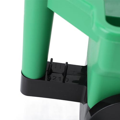 3L Hand Spreader Manual Seed Fertilizer Spreader Small Labor Saving Handheld Portable Lightweight Hand Cranked Lawn Seed Fertilizer Applicator Lawn Garden Small Farms