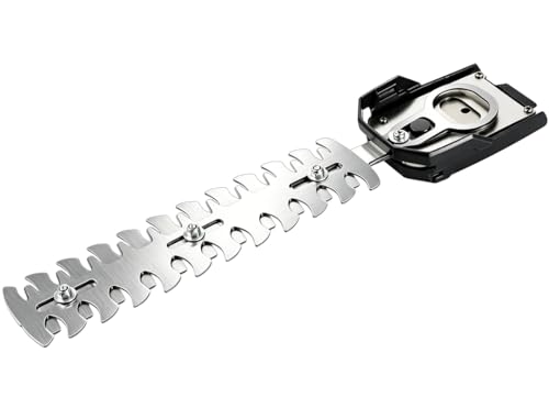 9.1inch Hedge Trimmer Blade Max Cutting Length9.1inch (230mm) Suitable for Nicklaua Green Hedge Trimmer, Includes Blades only - color: black