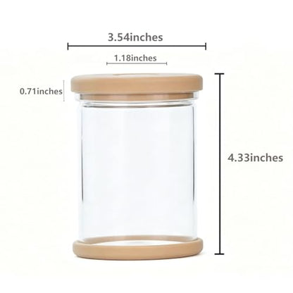 Desktop Plant Propagation Station, Hydroponic Glass Vase Water Plant Jars, Modern Desktop Gardening Decor for Home Office