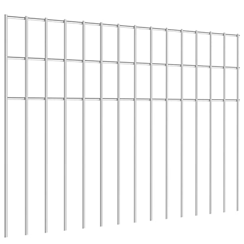 Animal Barrier Fence, 24" L x 15" W, 5.5mm Wire, 15 Pack 30Ft(L)