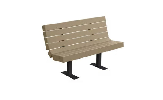 Silhouette Bench - color: Tan