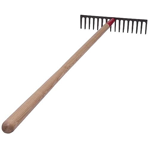 Marshalltown Industrial Rake, 16 Tooth Road Rake, 60 Inch, Grading Tool