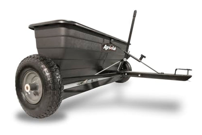Agri-Fab Tow Behind Lawn and Garden Drop Spreader for Seed, Fertilizer, Salt and Ice Melt, 175 lb Capacity with 42 In Spread Width - style: 175 lb. Tow-Behind Drop Spreader