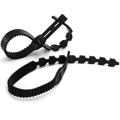 Coloch 10 Pieces Tree Stake Support Bands, Adjustable Tree Plant Ties Reusable Garden Trees Strap Durable Branch Rubber Ties Garden Stake Connectors for Cable Plant, Young Tree, 23.3 Inches
