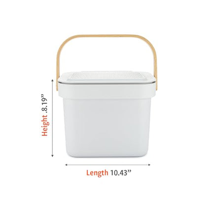 Post Modern - Compost Bin - White