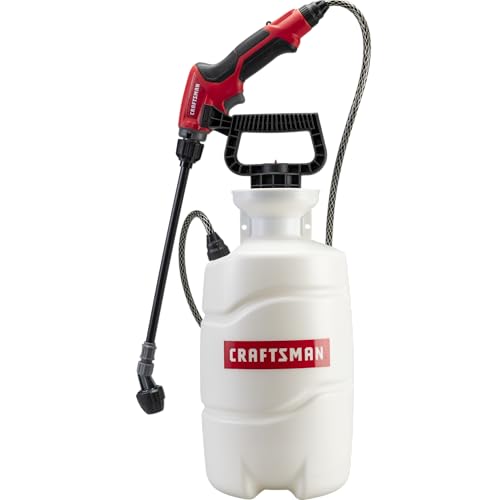 Craftsman 2-Gallon Pump Zero Lithium-Ion Power Wand Tank Sprayer with Padded Carry Strap and Spray Shield, Model# CMXCAFG190788