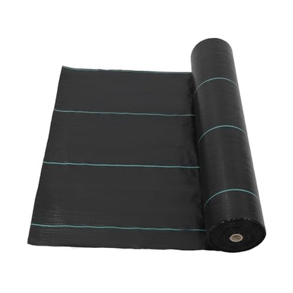 6ft X 300ft Weed Barrier Landscape Fabric Heavy Duty, Premium 2.4 oz Ground Cover Weed Block Gardening Mat, Easy Setup & Superior Weed Control, for Erosion Control, Weed Barrier - size: 6*300FT & 2.4oz