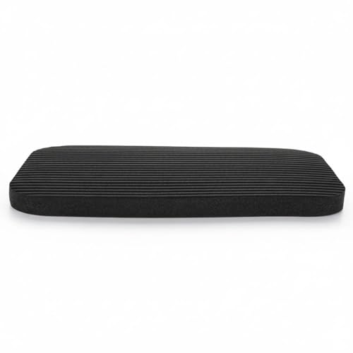 Non‑Slip Yoga Kneeling Pad,Single‑Knee‑Only,11.42"×7.48",Black