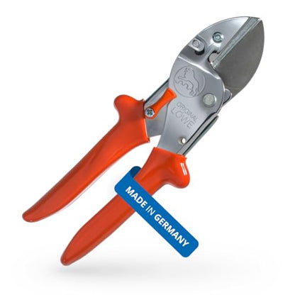 Original LÖWE Professional Anvil Pruner Garden Tools 1.104 | Robust & Sharp Hedge Trimmer | Use As Pruners, Garden Shears, Heavy Duty Handheld, Pruning Shears for Gardening | Made in Germany