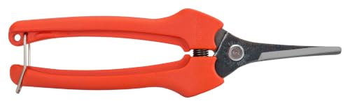 Bahco BAHP12819B30 Harvest Snip, 7-1/2" Length, 1/4" Cut, Straight Blades