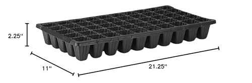 Bootstrap Farmer 72 Cell Seed Starter Tray - Extra Strength Starting Trays for 1020 Planting Seedlings, Propagation, Germination Plug Station (10)