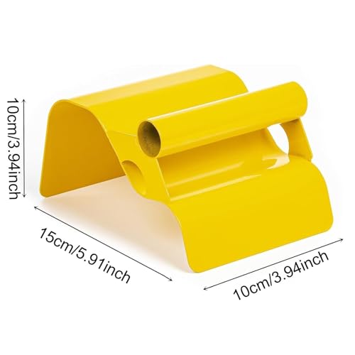 Landscape Curb Trowel – Stainless Steel Concrete Edging Tool for Garden Corner Hand Plastering, 5.91x7.28x3.74 Inch, Rust‑Resistant – for Paths, Patios, Sidewalks