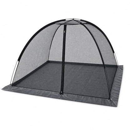 Pond Cover Dome Net 5x7ft for Outdoor Fish Koi Keeping Out Leaves