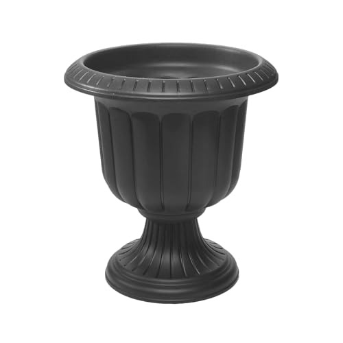 Root & Vessel Classic Urn, Black, 19-Inch - color: Black, size: 19 Inch