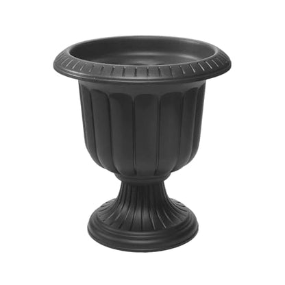 Root & Vessel Classic Urn, Black, 19-Inch - color: Black, size: 19 Inch