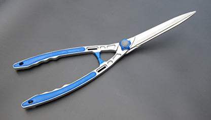 Hedge Shear 23.8 Inch (605MM) - Grass Shear - Lawn Shear - 9 Inches (230MM) Stainless Steel Blade - Aluminium Body with Soft Touch Vinyl Grip
