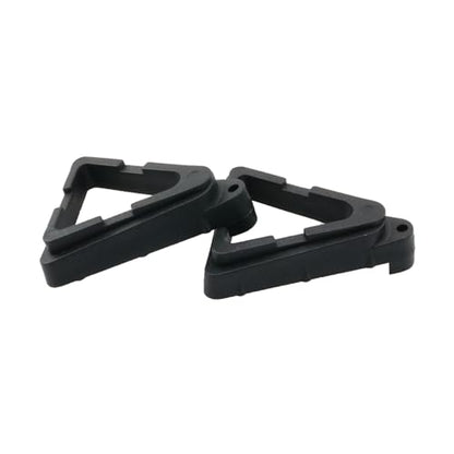 10PCS Black Plastic Pot Feet Pad Ventilation Preventing Root Suffocation Suitable for Outdoor and Indoor Garden Plants