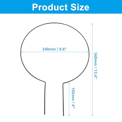 2Pcs Round Plant Trellis, Acrylic Small Trellis