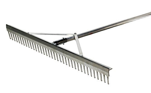 Trigon Sports Field/Aggregate Rake, 48-Inch - style: Aggregate Rake - 48-Inch