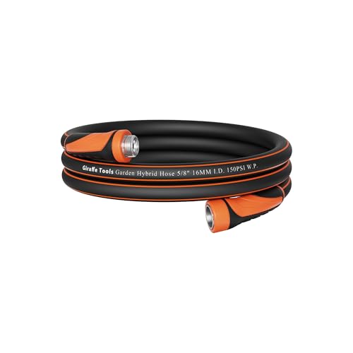 Giraffe Tools Garden Hose 5/8", 10ft Short Garden Hose - size: 10FT Male to Female