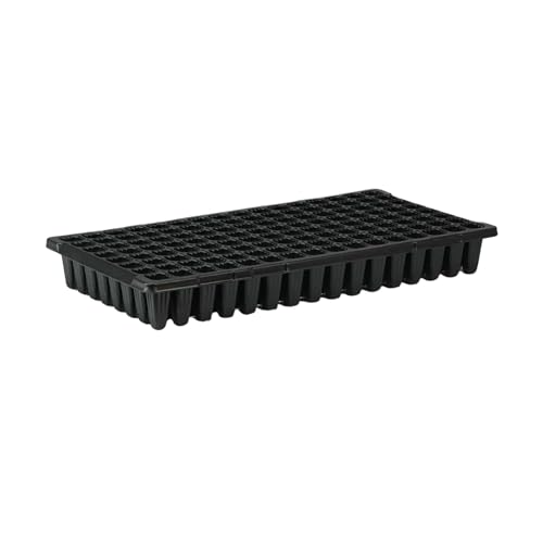 Bootstrap Farmer 128 Cell Seed Starter Tray Kit with Domes 10 Pack - size: 10 Cell, 10 Flats, 10 Domes